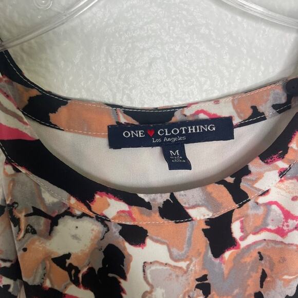 One Clothing Womens Romper Size M Multicolored Sleeveless Halter Casual Wear - Picture 3 of 13